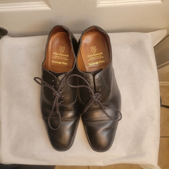 Allen Edmonds Boulevard Cap Toe Dress Shoe Size11 main image 4